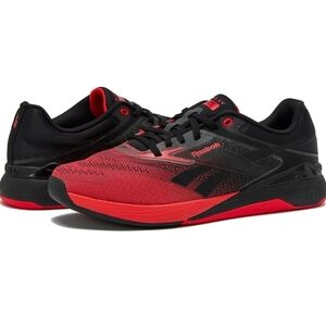 Reebok Nano X5 Mens Crossfit Training Running Sneakers Men Black / Red NWOB